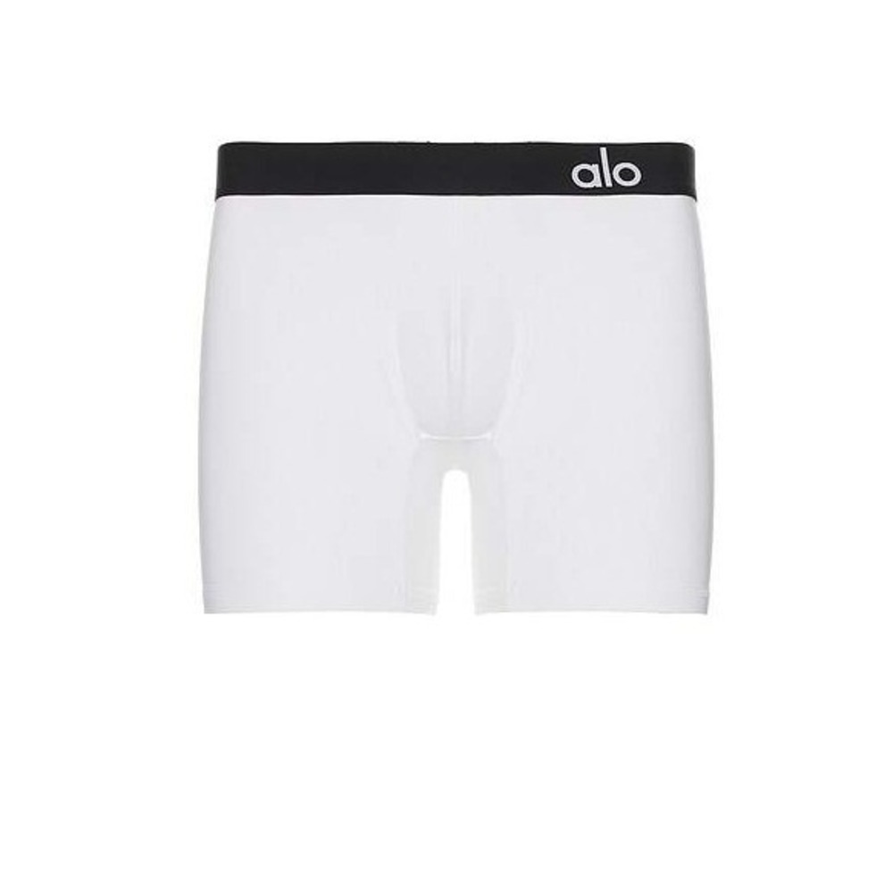 Alo Yoga Day and Night Boxer Brief White Size Medium New With Tags